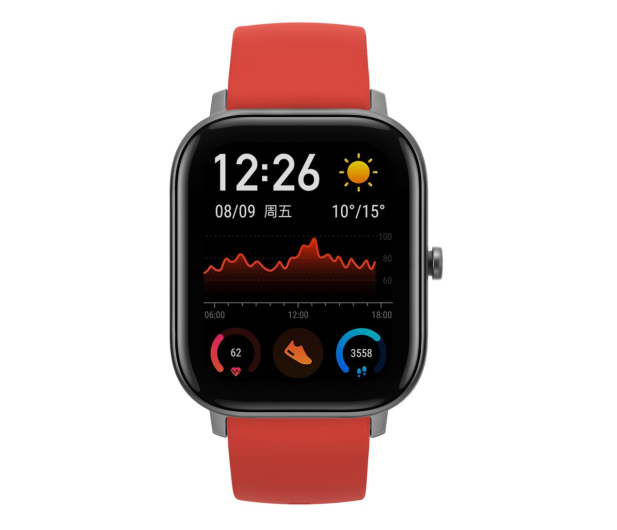 Amazfit Amazfit GTS Orange - 534449 - zdjęcie 2